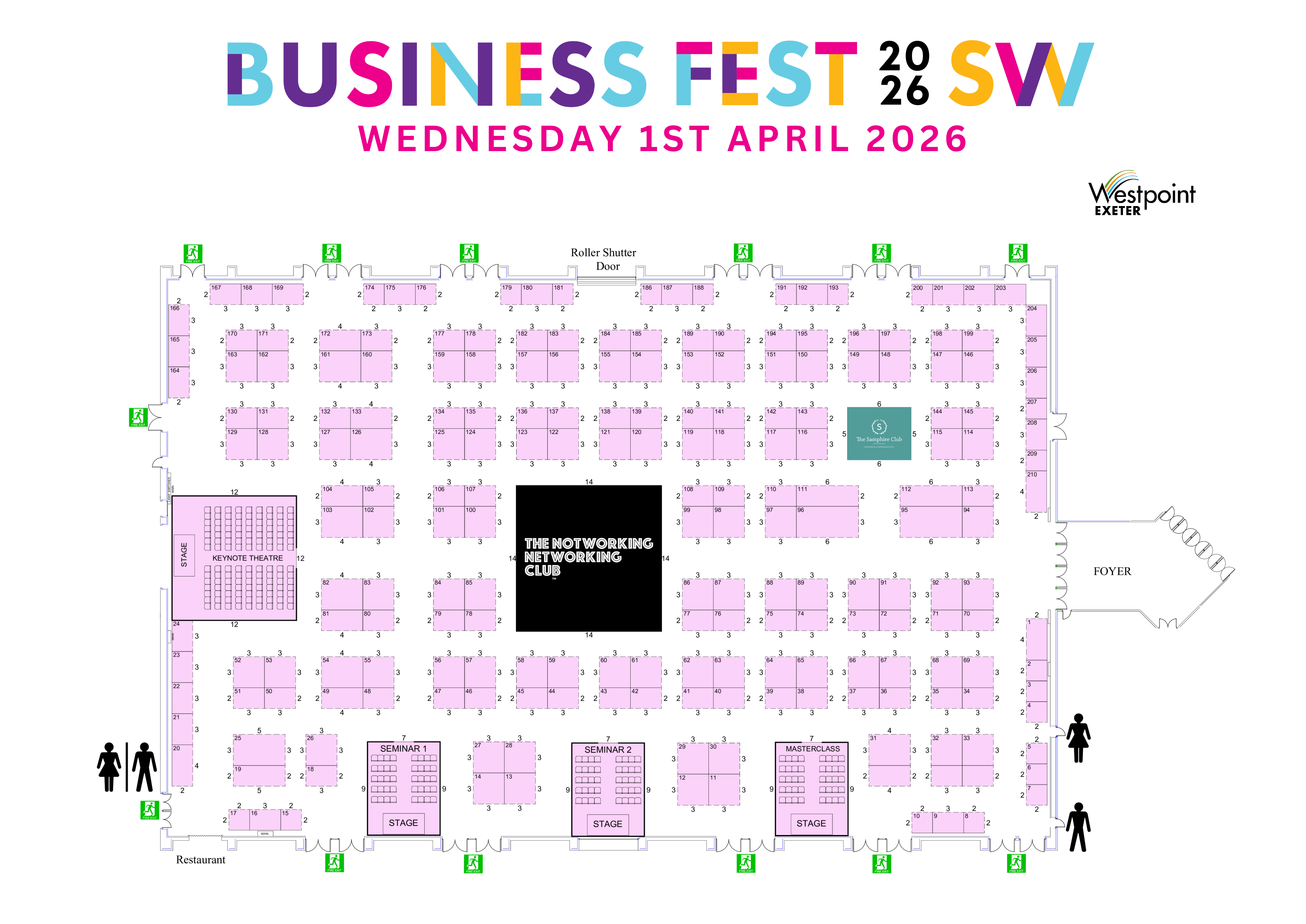 BizFestSW26 Floorplan