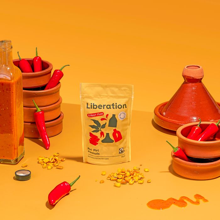 Piri Piri Peanuts with roasted corn