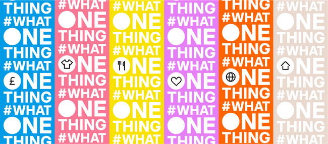 What's Your #WhatOneThing?