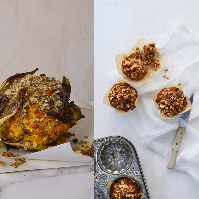 Squash Muffins and Whole Roast Cauliflower: two seasonal recipes from Seed Magazine
