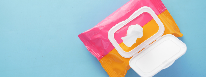 1. Ditch the wet wipes