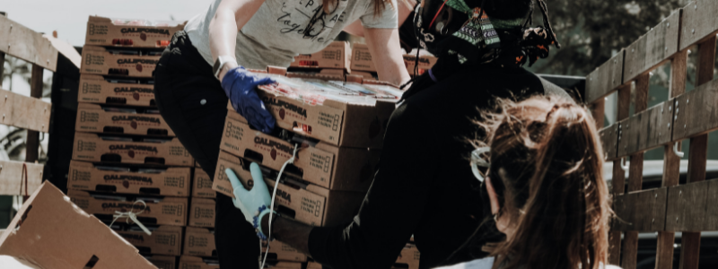 4. Donate unwanted food