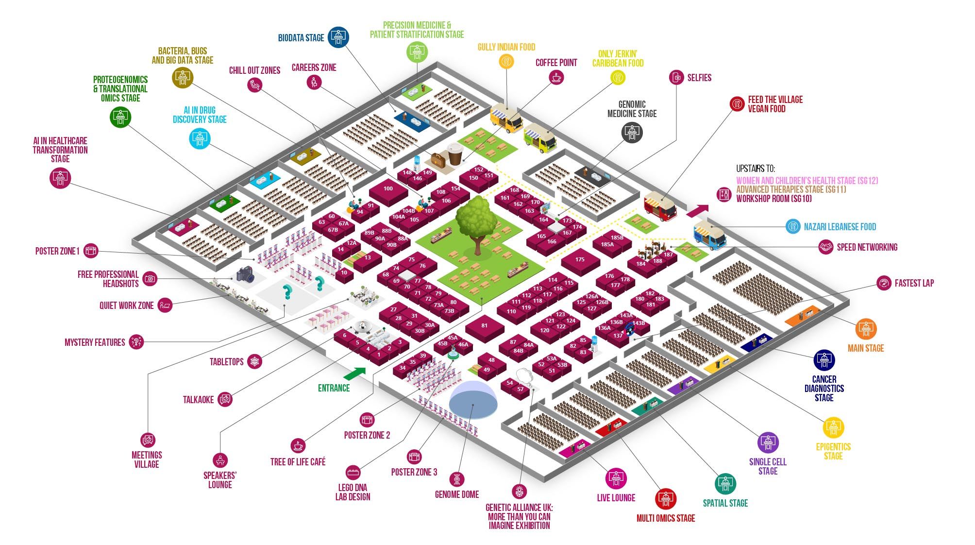 FOG London 2026 3D floorplan