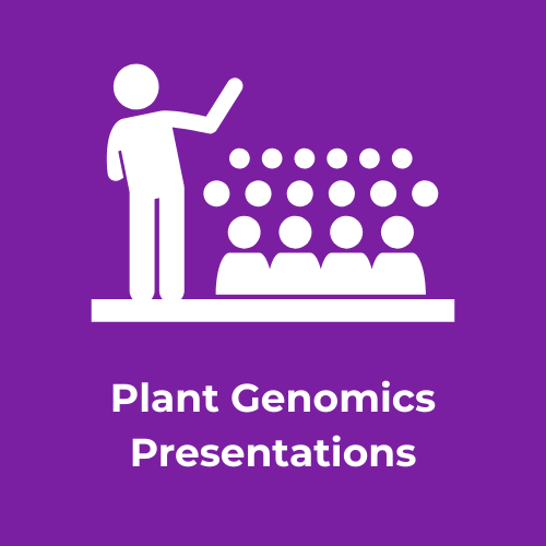 Presentations plant genomics