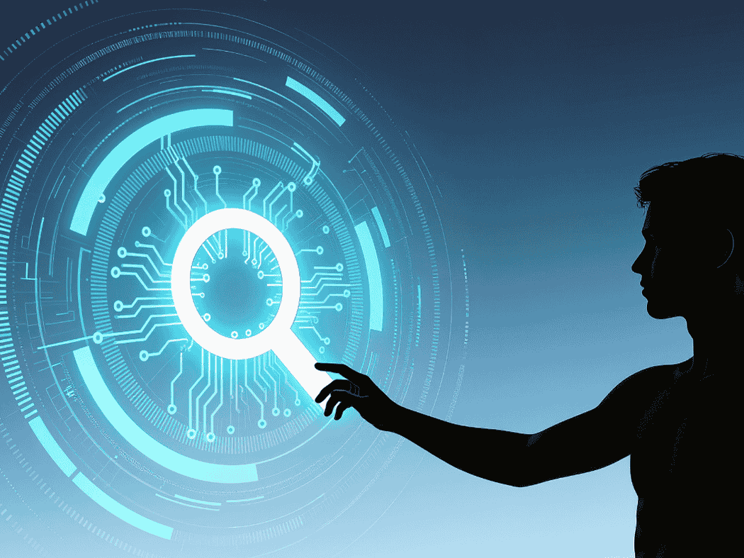 Image of dna and data in the future