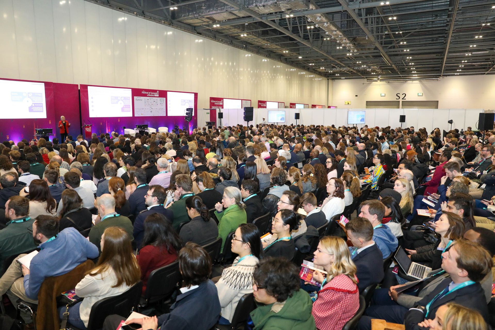 Audience seated at Keynote session
