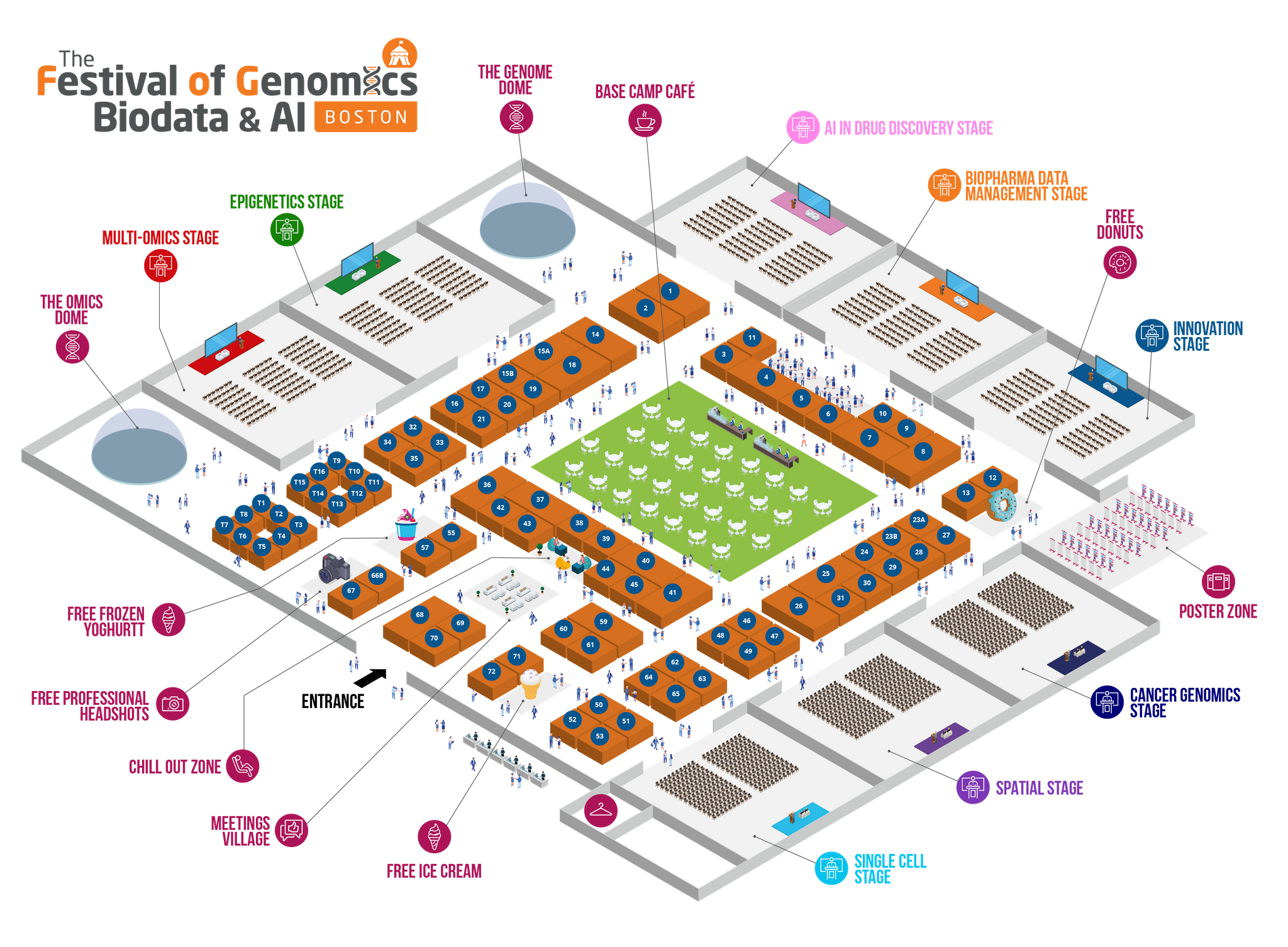 FOG London 2026 3D floorplan
