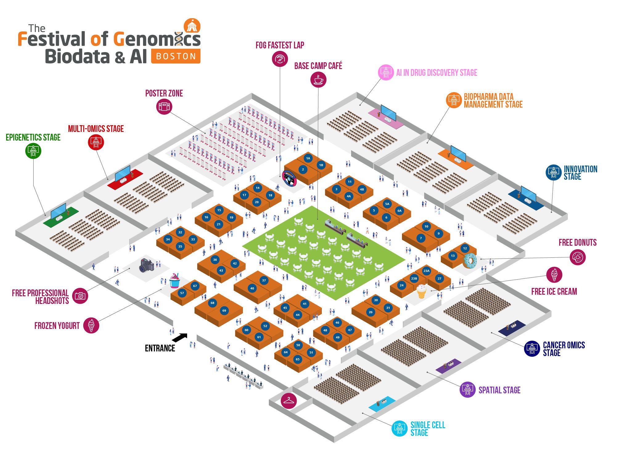 FOG Boston 2026 3D floorplan