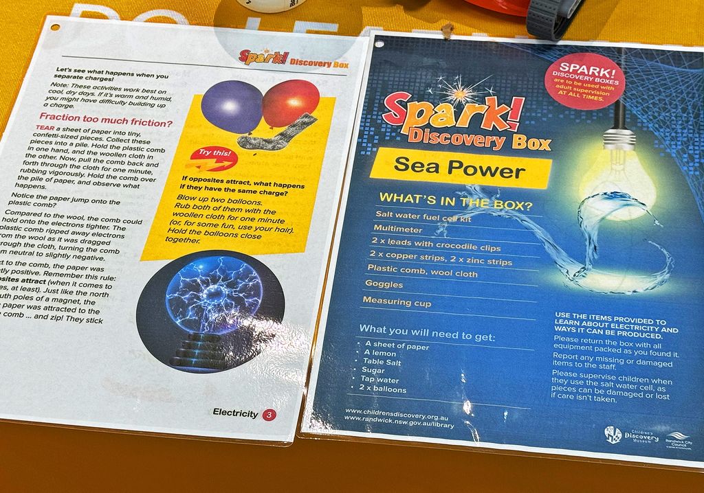Discovery Box instructions