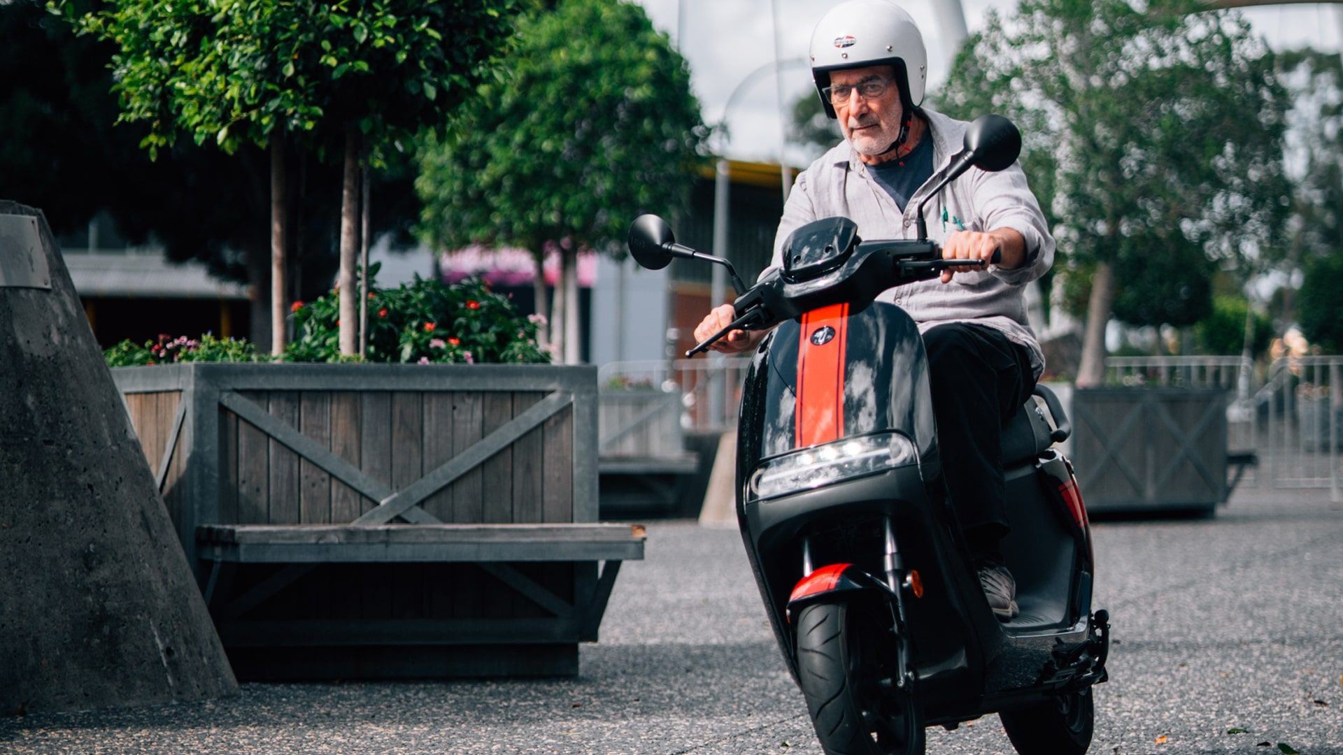 Test Ride Scooter