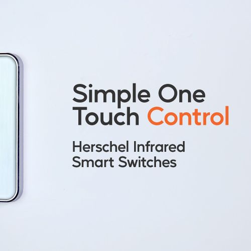 Simple one touch control of your Herschel heating with our Smart Switches