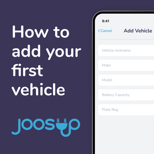 Joosup - How to Add Your First Vehicle