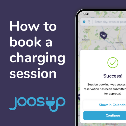 Joosup - How to Book a Charging Session