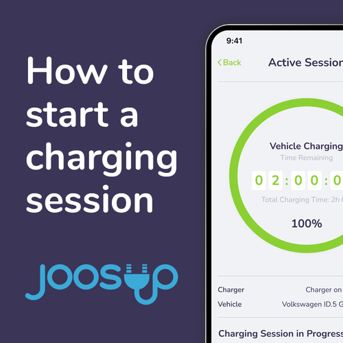 Joosup - How to Start a Charging Session