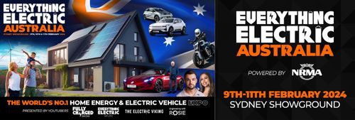 Fully Charged LIVE returns to Sydney in 2024 as 'Everything Electric AUSTRALIA' with The NRMA returning as headline sponsor