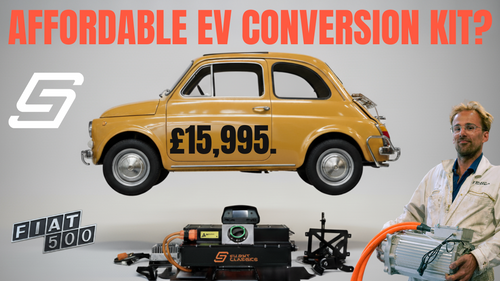 Finally, an affordable electric conversion kit? Our Fiat 500 V2 Kit Explained