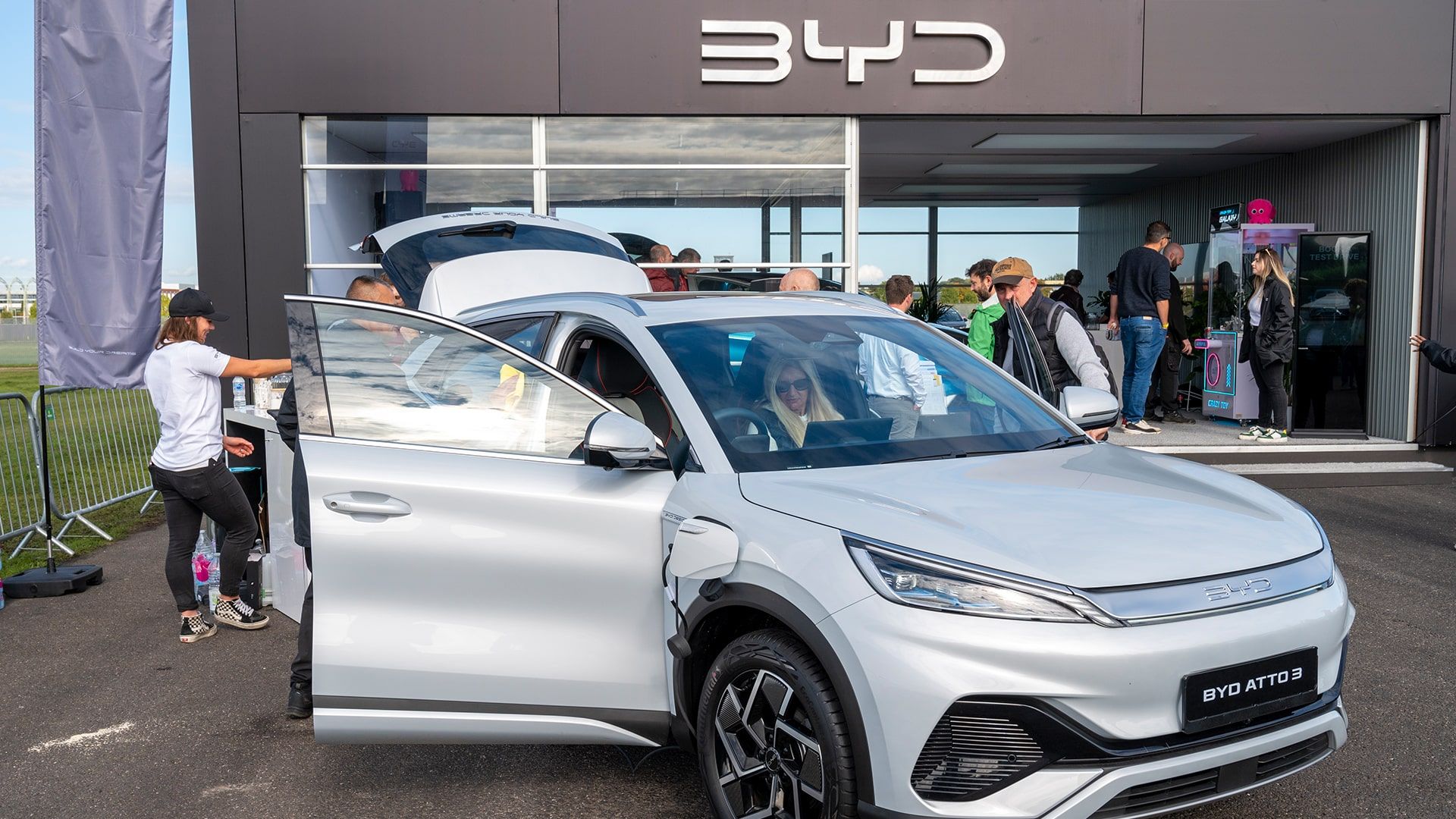 BYD stand