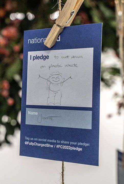 Climate Pledge card complete
