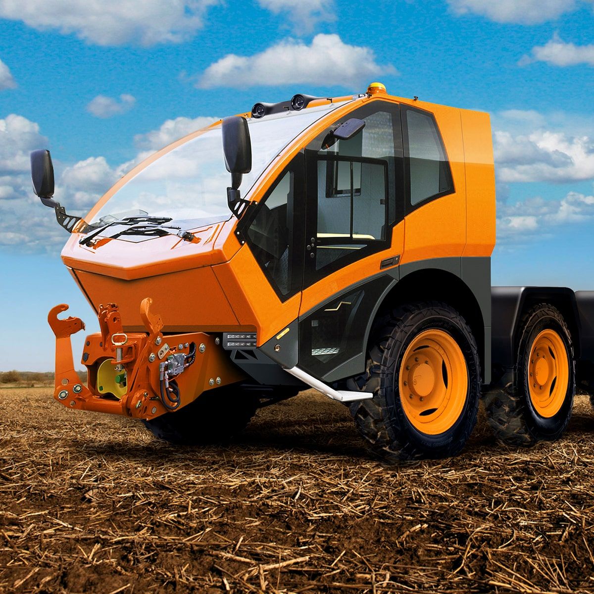 Emotive Scarab agricultural vehicle