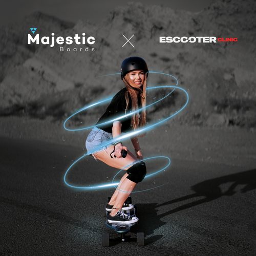 Escooter Clinic x Majestic Boards