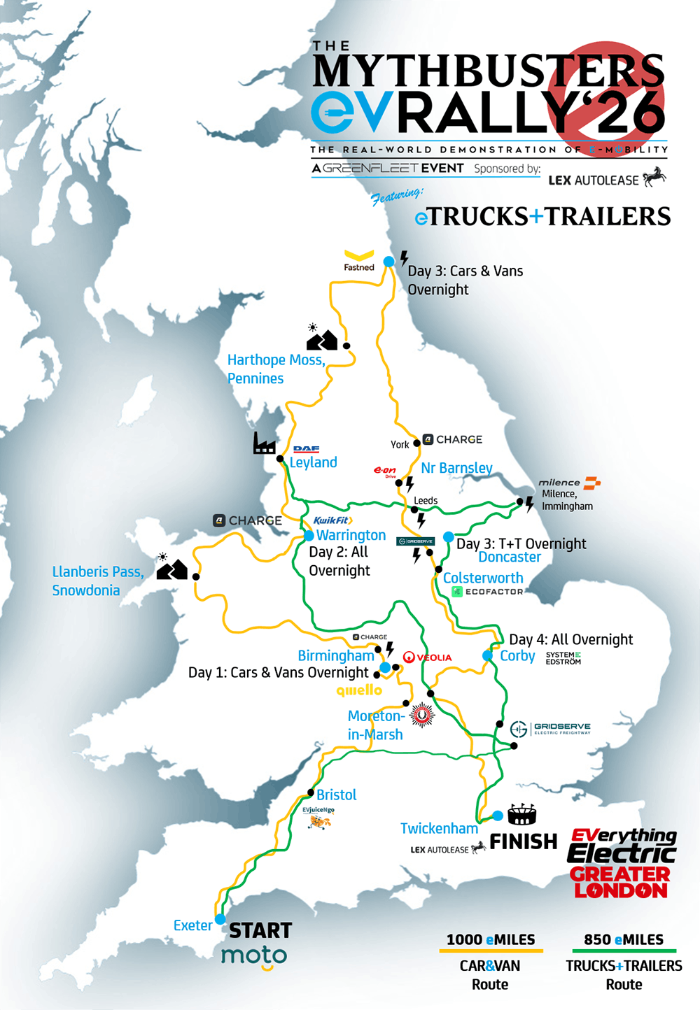 Ev Rally Map