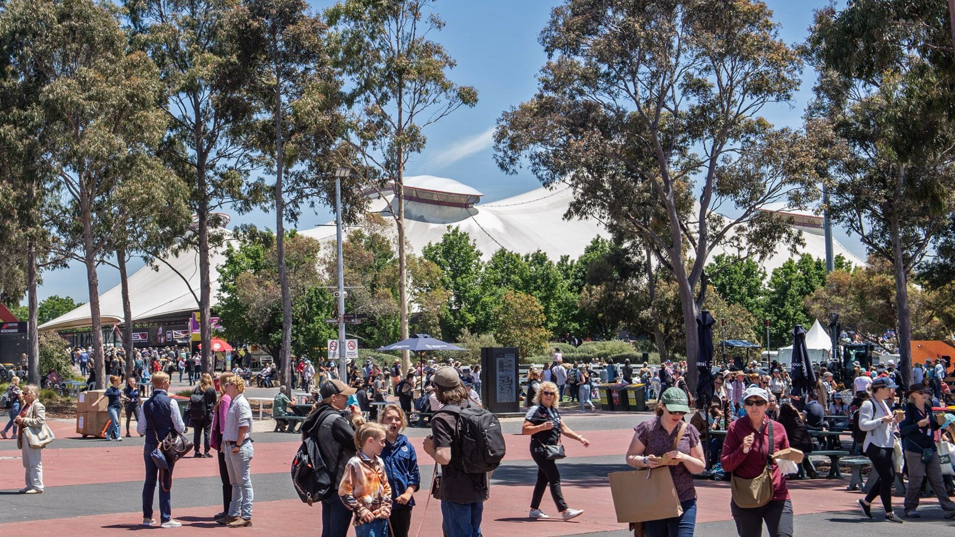 Melbourne Showgrounds exterior