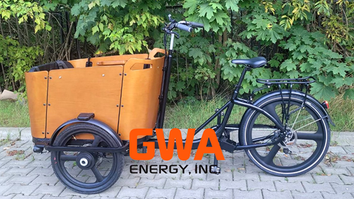 E-cargo bike with Dual Integrated-Alloy Motor Operation