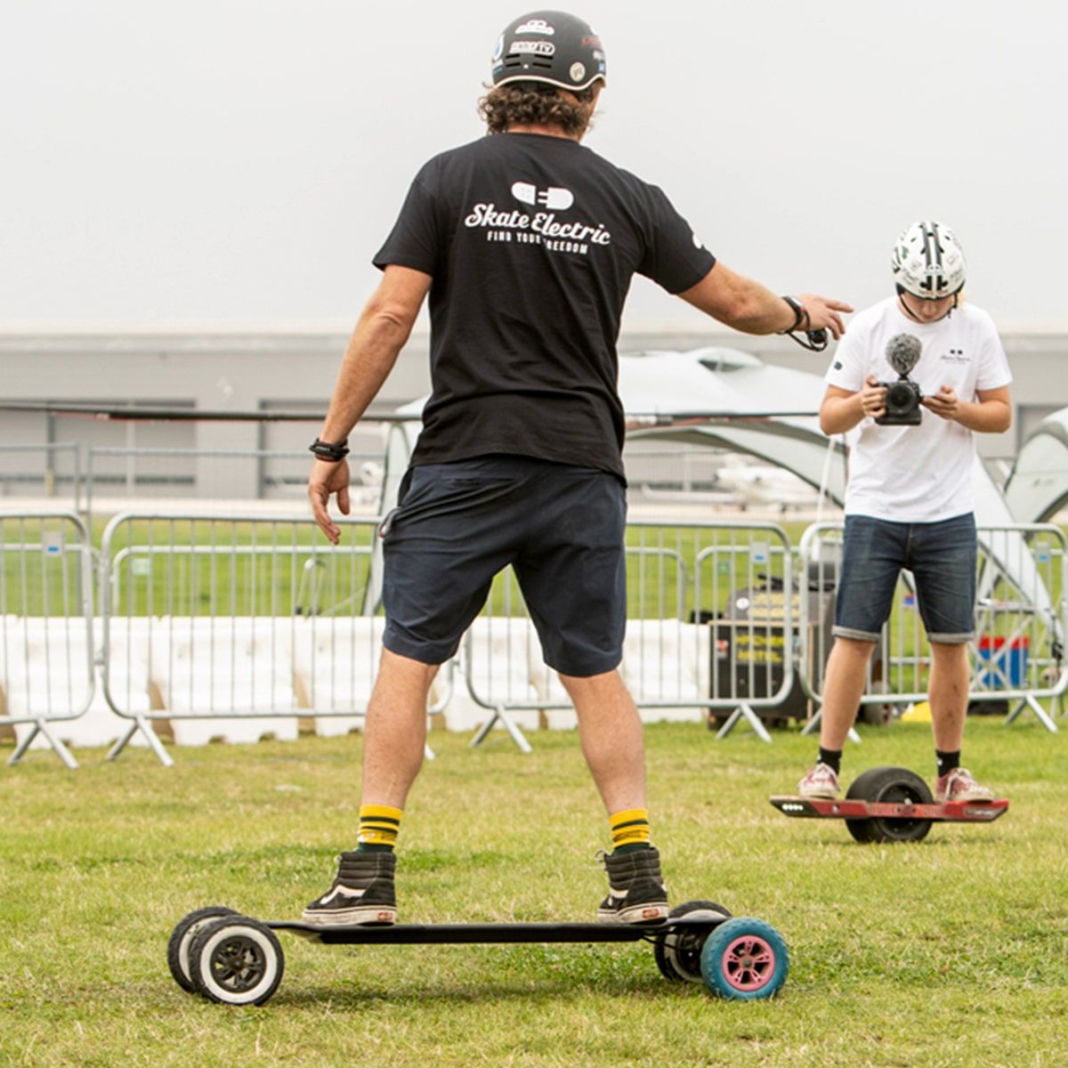 Electric skateboards