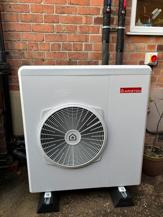 Extract heat from the air with an Air Source Heat Pump.