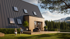 A-frame Townhouse (Trio 450) - A fresh look for developing real estate in the countryside