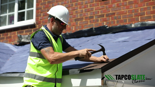 Installing a Conservatory Roof with TapcoSlate