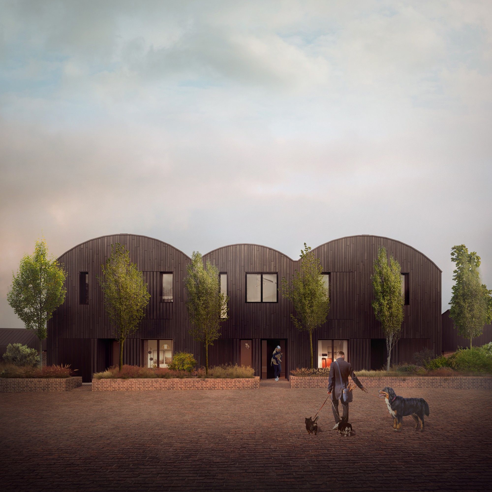 Hartdene Barns - Built using the Award Winning Sips Eco System