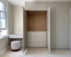 Fluted wardrobes