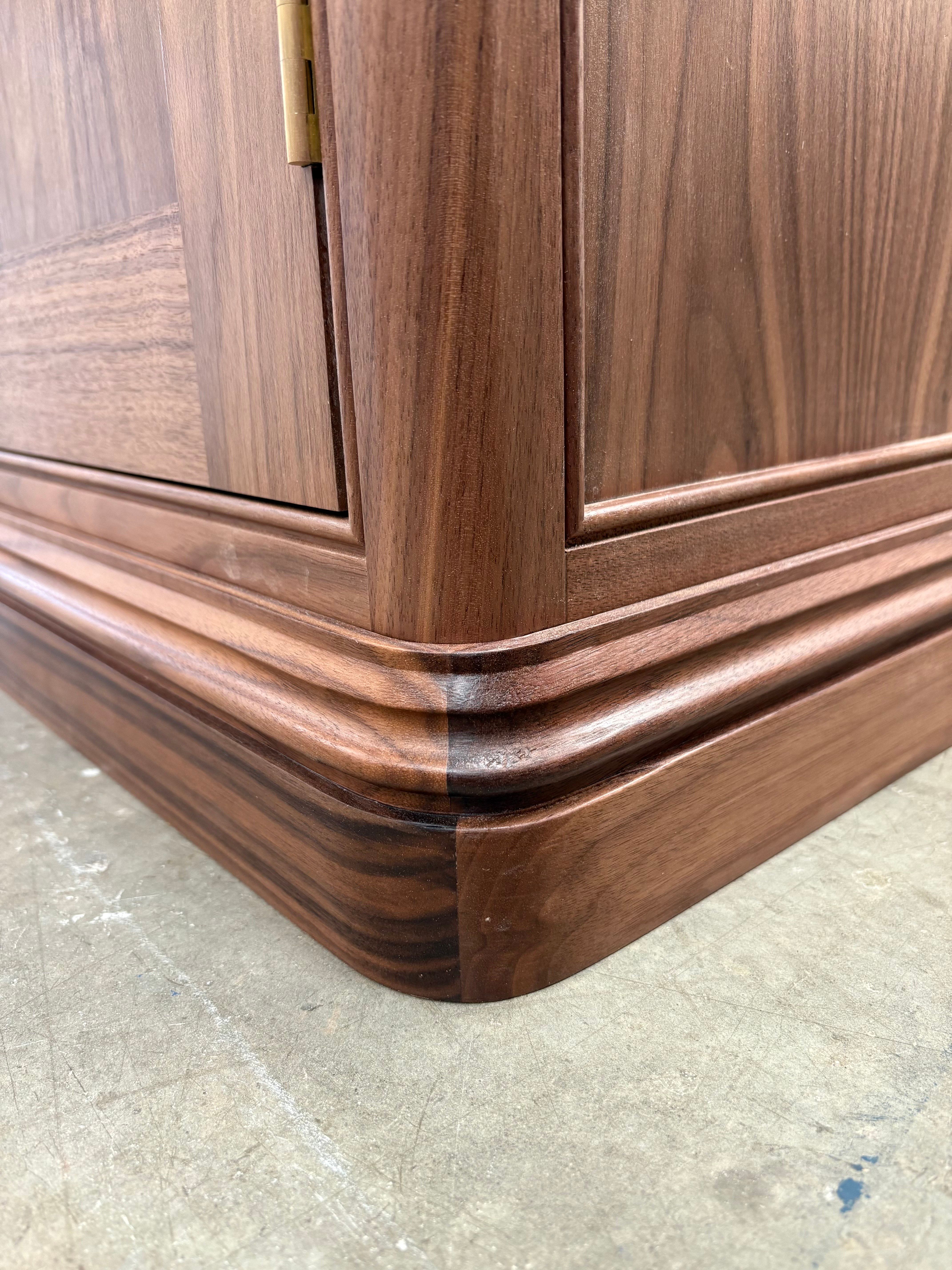 Bespoke luxury study in Walnut