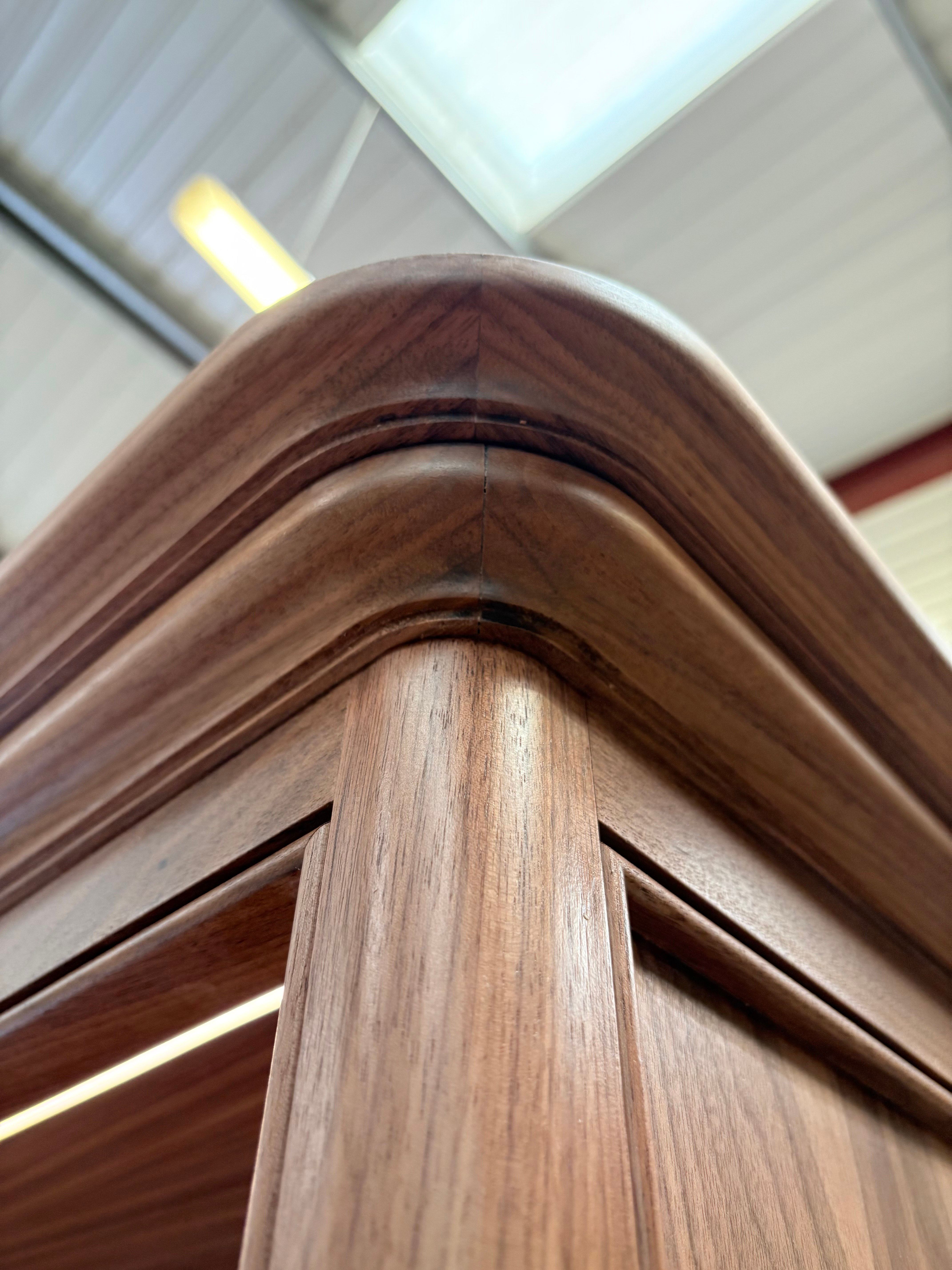 Bespoke luxury study in Walnut