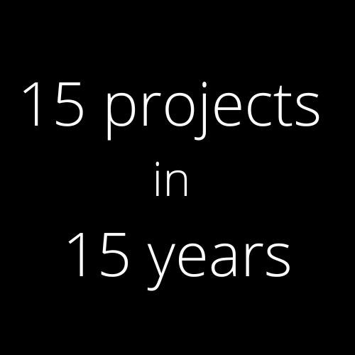 15 projects from 15 years