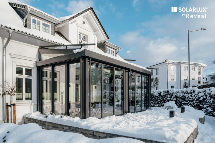 Is a Solarlux Wintergarden glass extension cold in winter and hot in summer?