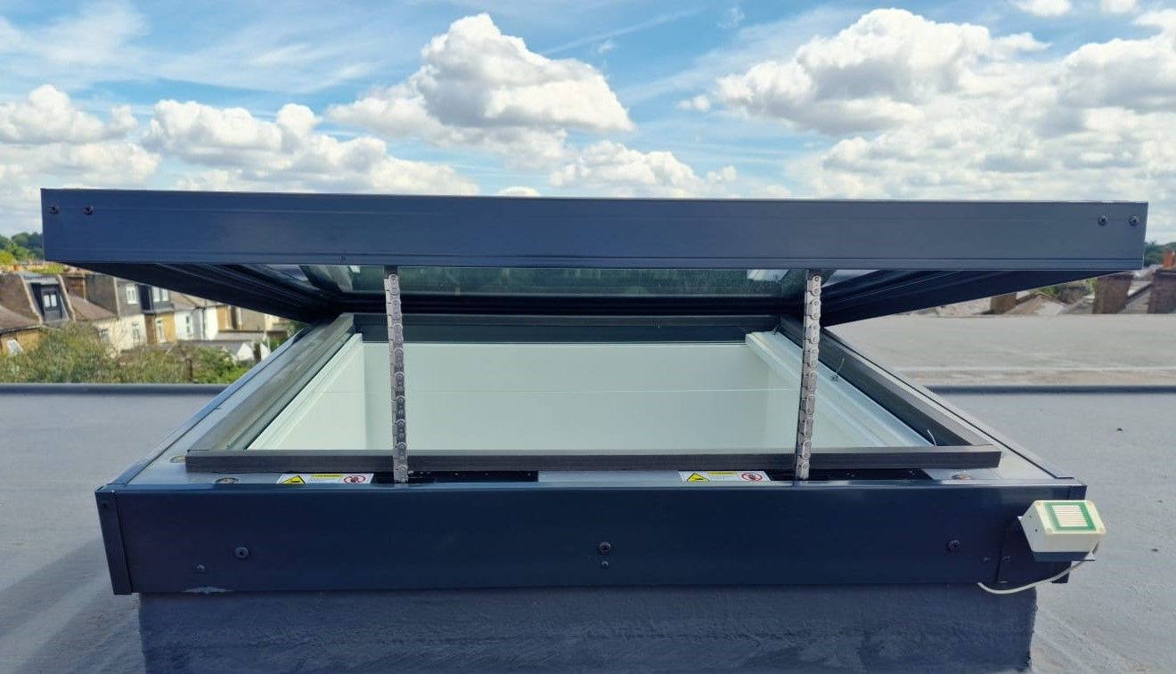 Hinged Opening Flat Rooflight