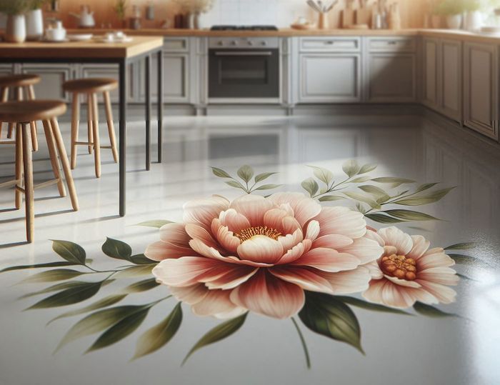 Epoxy Resin Floor Mural