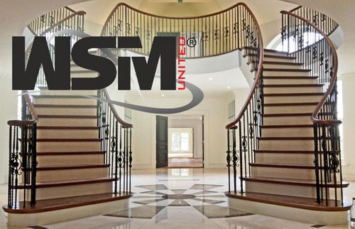 Feature Bespoke Metal Support Staircase Fabrication