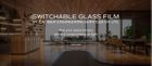 Self-Adhesive Smart Switchable Glass Film