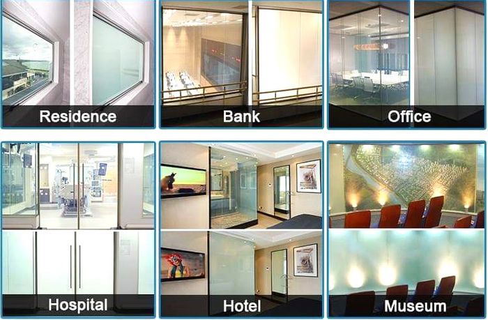 Self-Adhesive Smart Switchable Glass Film