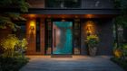 Metal finish main doors