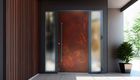Metal finish main doors