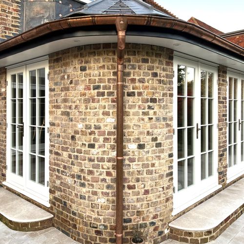 Copper Guttering