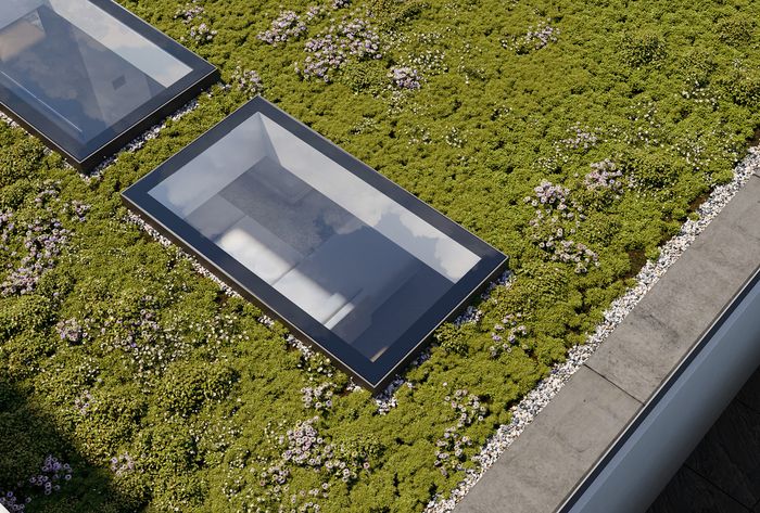 EOS97 Flat Glass Opening Rooflight