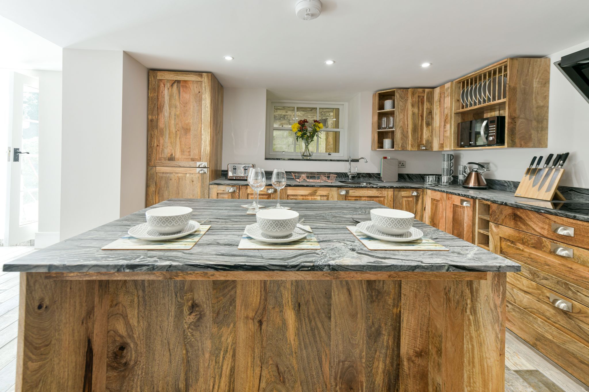 Solid Mango Wood Kitchen