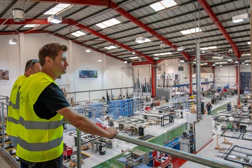 George Clarke on our Leeds showroom & manufacturing set up