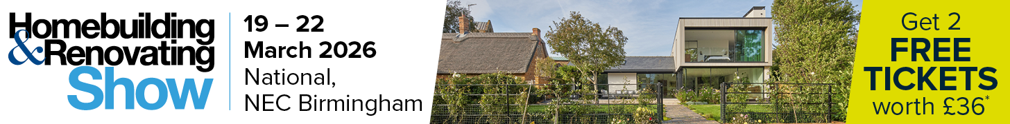 Homebuilding & Renovating Show banner