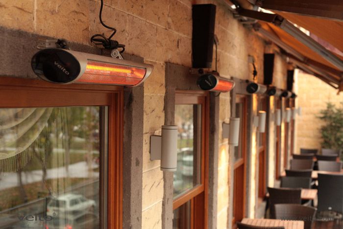 Veito Blade S2500 Wall & Ceiling Mounted Outdoor Heater